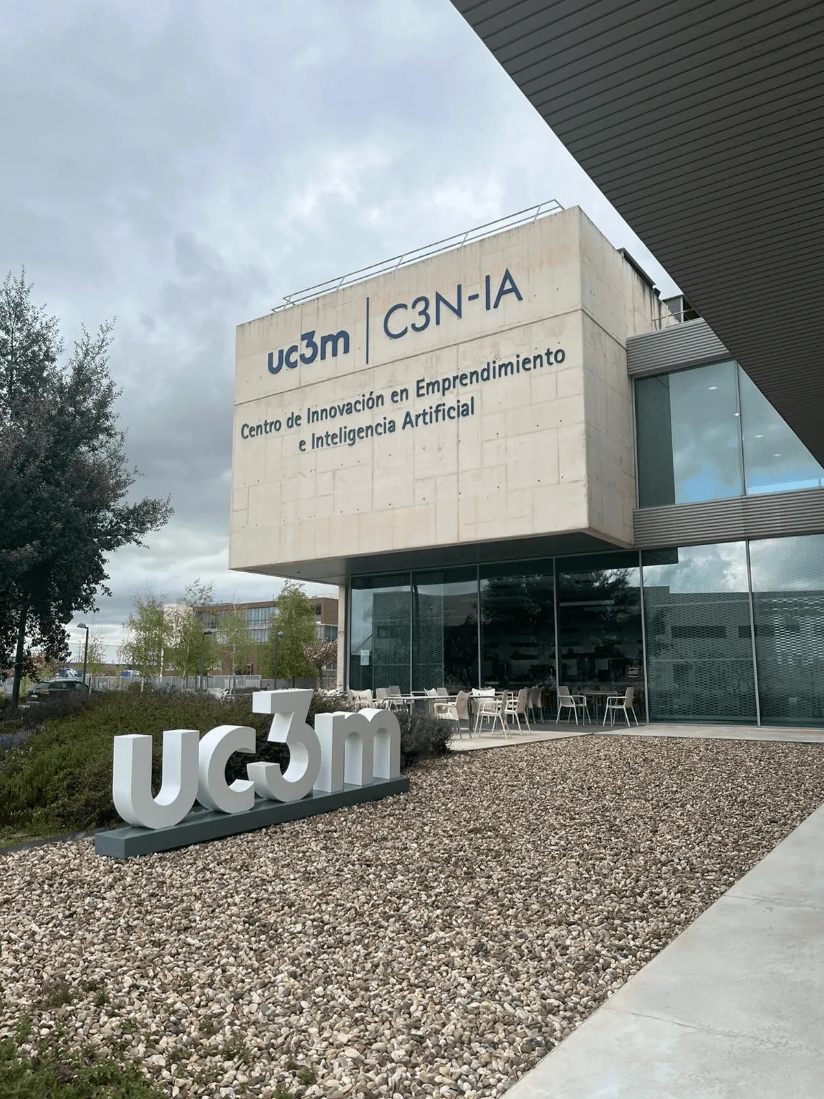 Poster for the AI cluster event at the UC3M Science Park