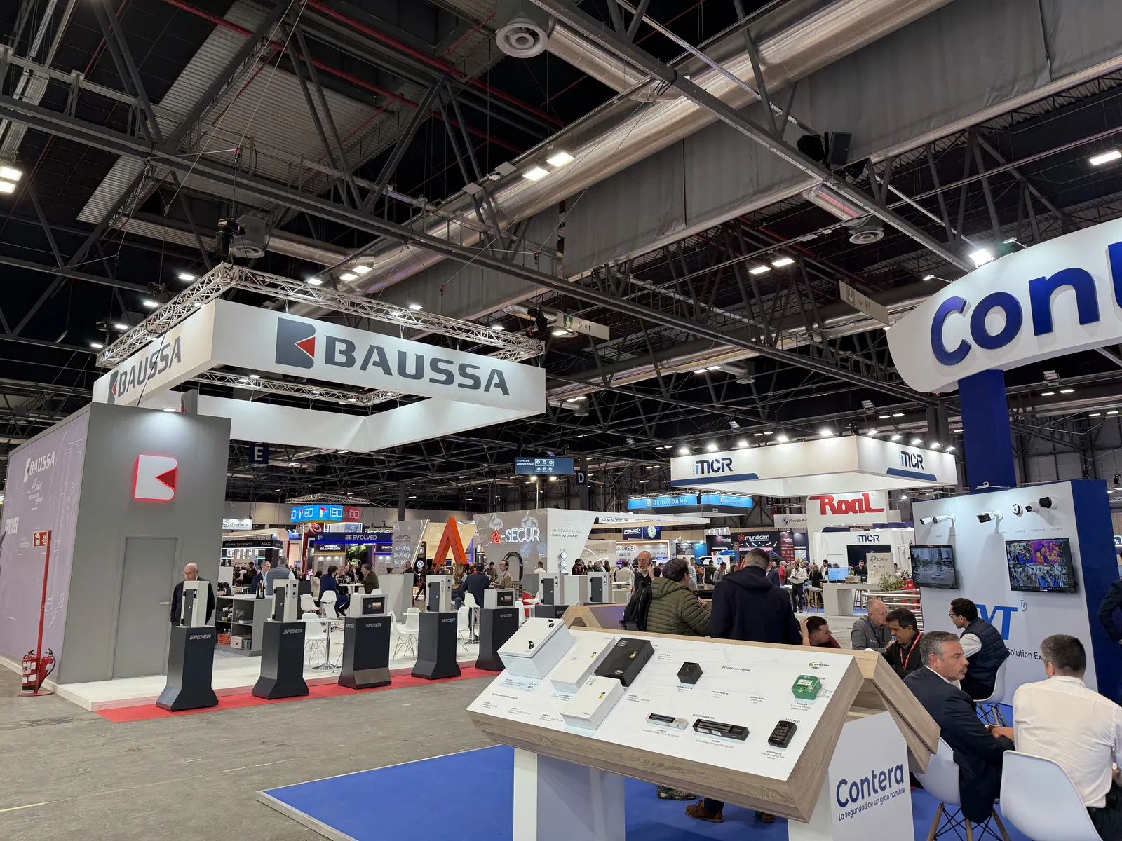 Sanzar Group team at SICUR 2026 in IFEMA Madrid