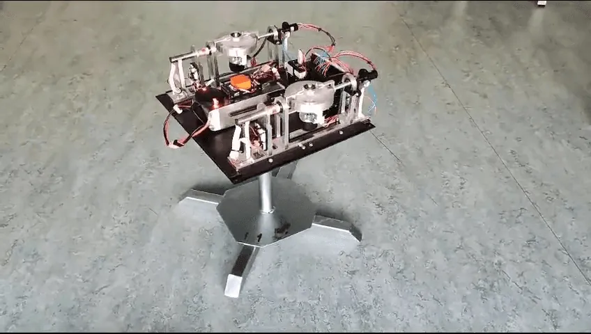 Test stand designed by Sanzar Group